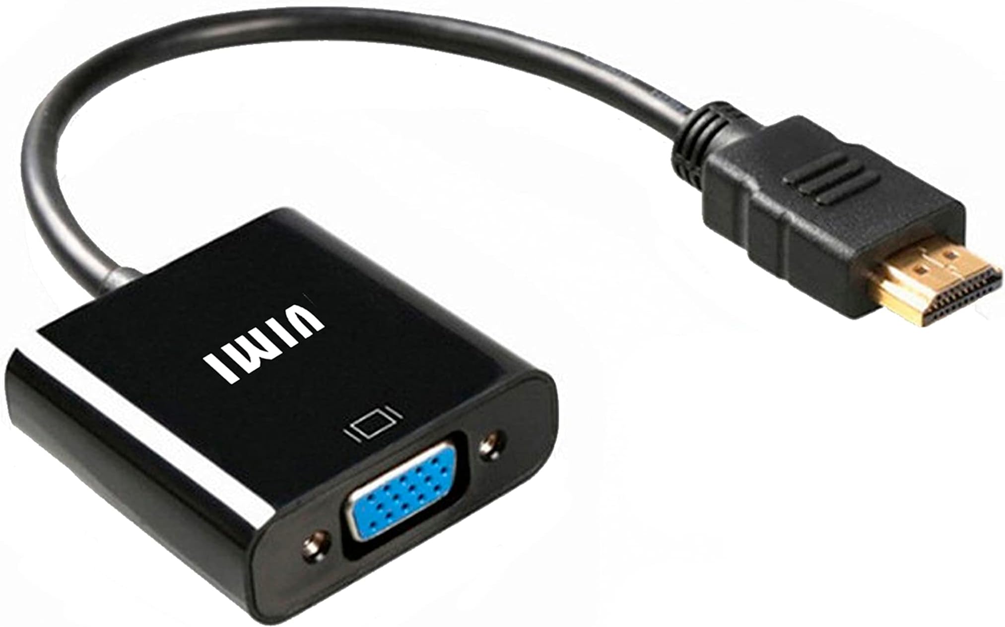 Adaptador HDMI a VGA con Cable Incluido para Conexión Fácil en República Dominicana