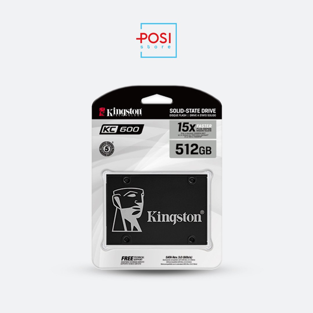 Unidad de Estado Sólido Kingston KC600 512GB SSD en República Dominicana