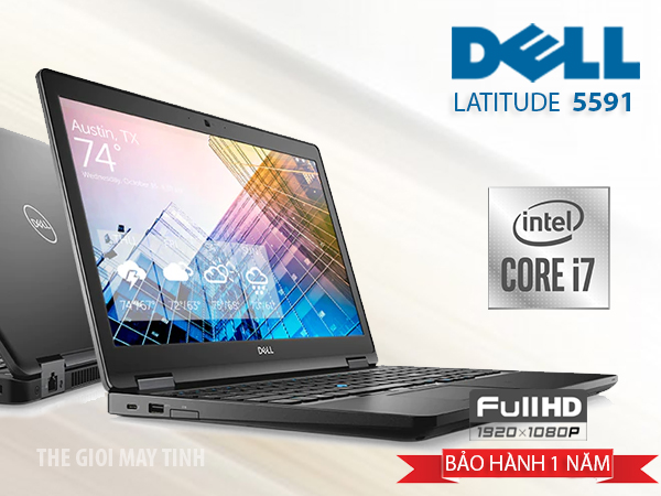 Laptop Dell 5591 de 17" con Intel Core i7 8ª Gen, 16GB RAM DDR4, SSD 256GB y GPU dedicada Nvidia 2GB en República Dominicana