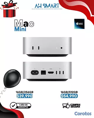 Mac Mini M4 con 512GB SSD y 16GB RAM, Sellado, Oferta Especial