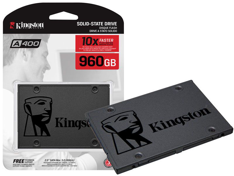 Unidad de Estado Sólido Kingston SSD 960GB 2.5" SATA III en República Dominicana