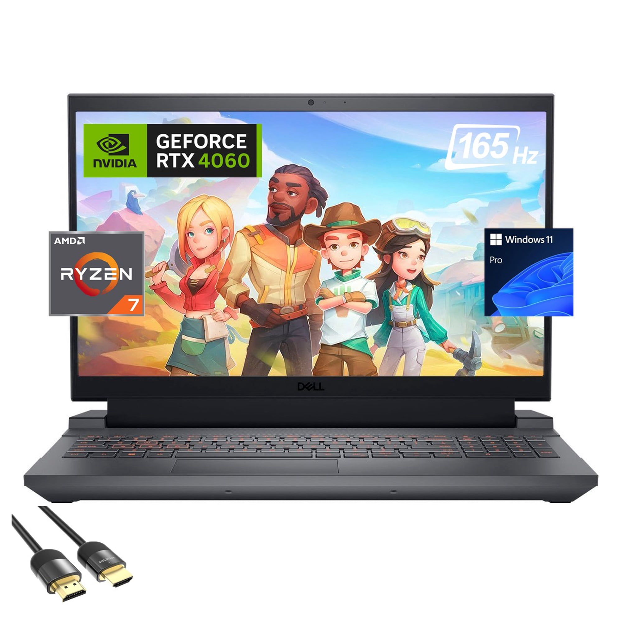 Laptop Gaming Dell G15 15.6" Ryzen 5 6600H 16GB DDR5 1TB SSD NVIDIA RTX 3050 4GB en República Dominicana