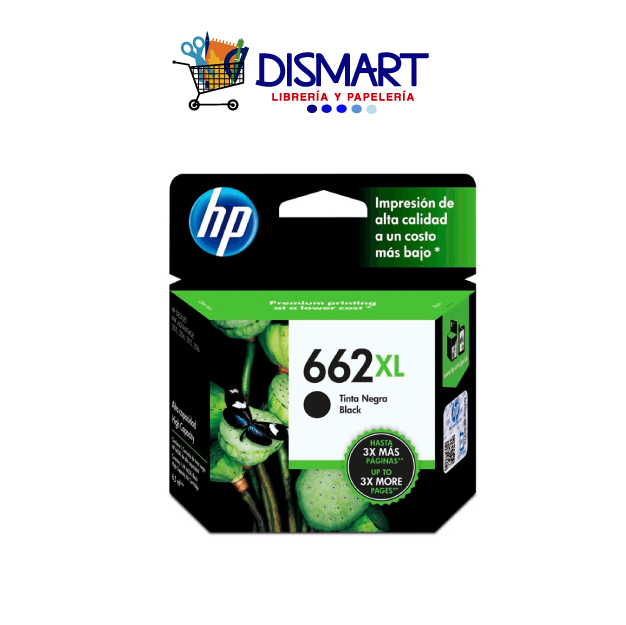 Cartuchos Originales HP 662XL de Alta Capacidad en Negro y Color en República Dominicana