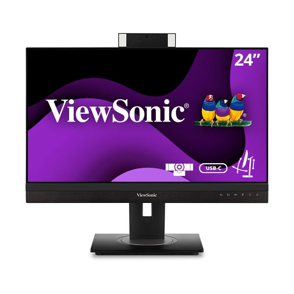 Monitor ViewSonic 24" Full HD con Bocinas Integradas y Conectividad HDMI