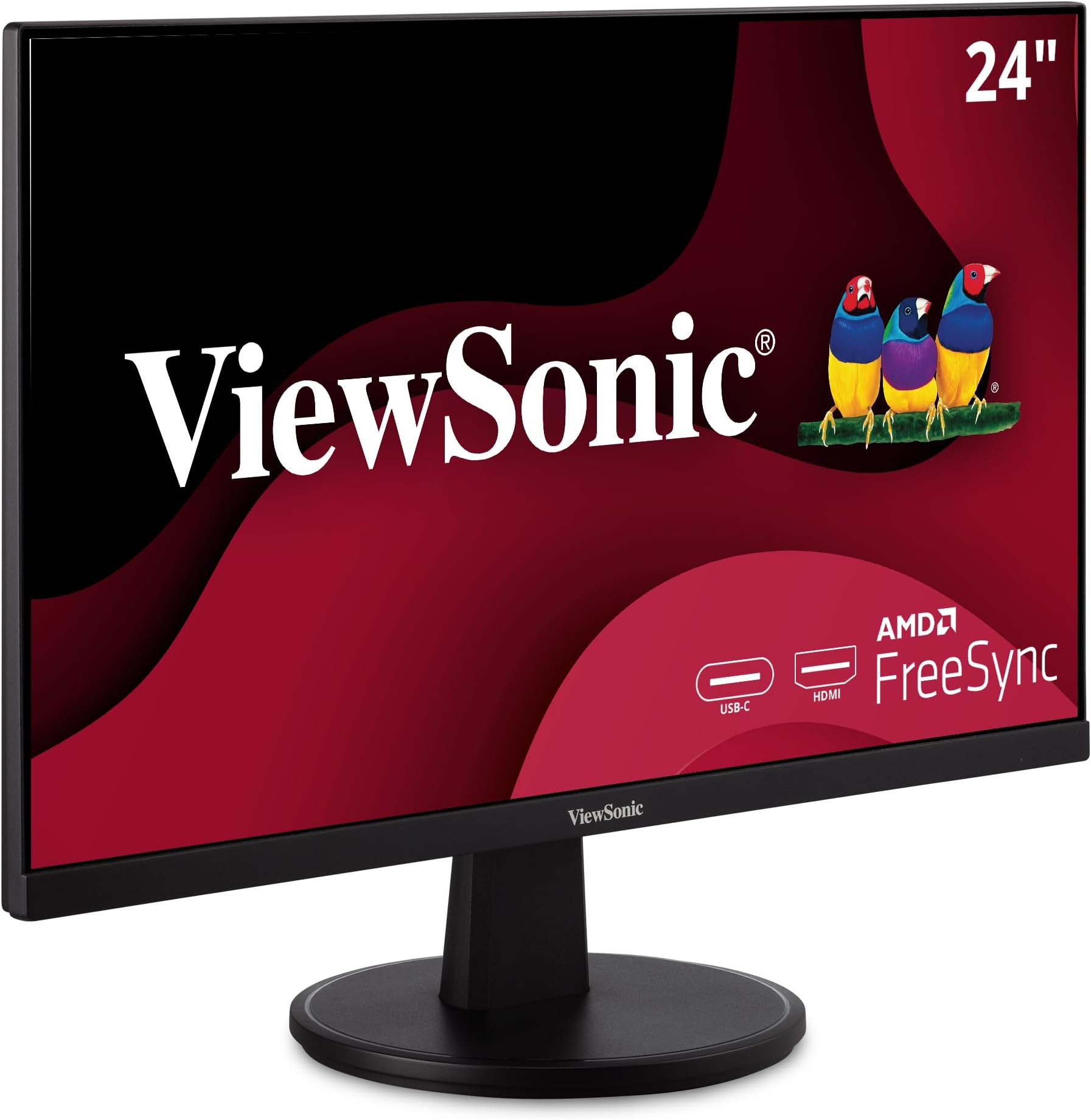 Monitor ViewSonic 24" Full HD con Bocinas Integradas y Conectividad HDMI en República Dominicana