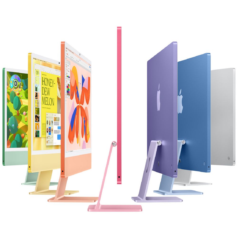 Apple iMac M4 de 24” con 256GB y 16GB RAM en color Rosa en República Dominicana