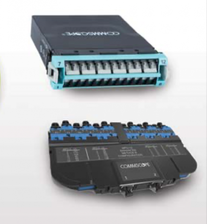 Módulos de Fibra Óptica Systimax Línea 30.48 mm Alto x 91.44 mm Ancho