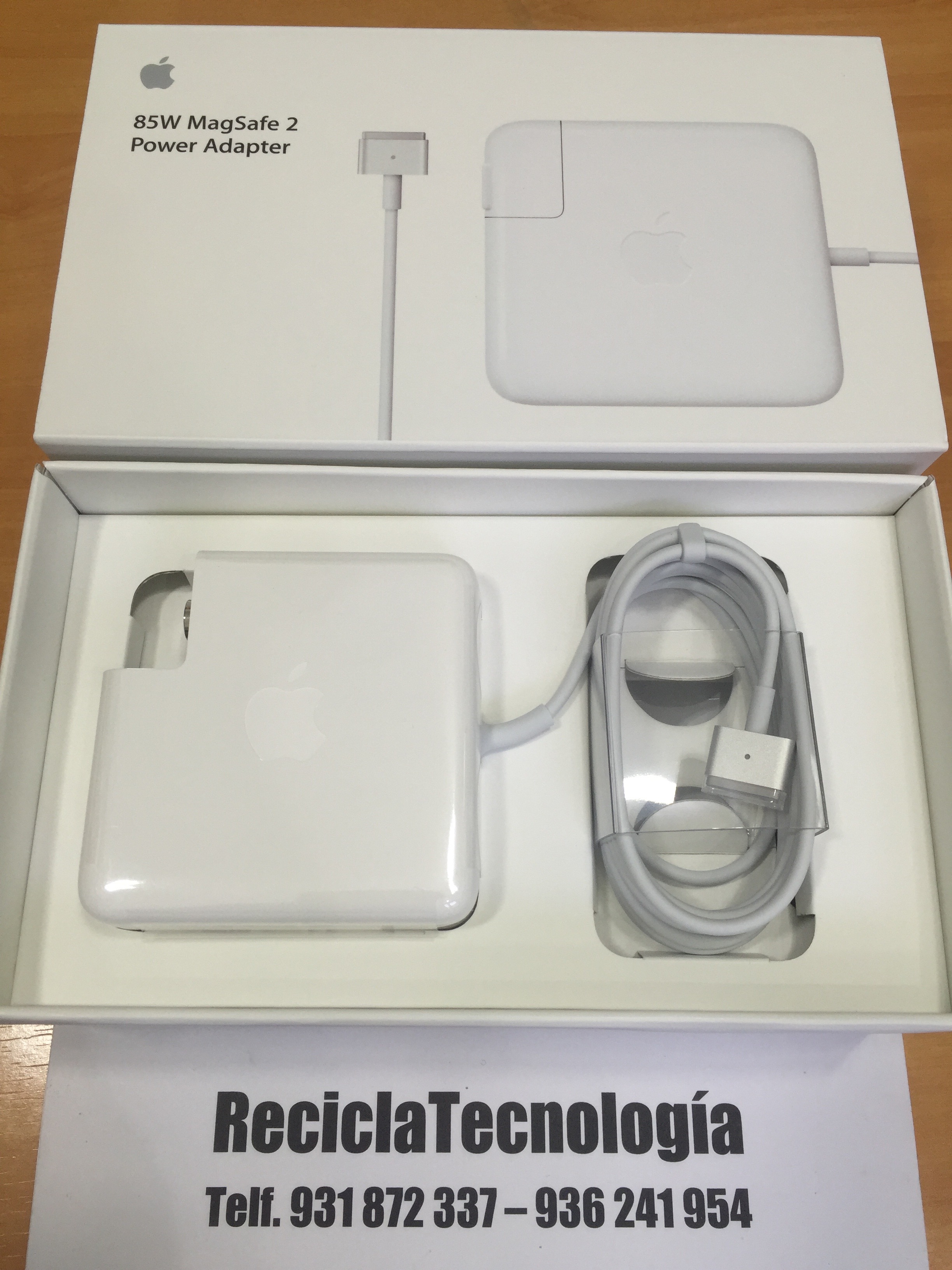 Cargador Original MagSafe 2 para MacBook 85W en República Dominicana