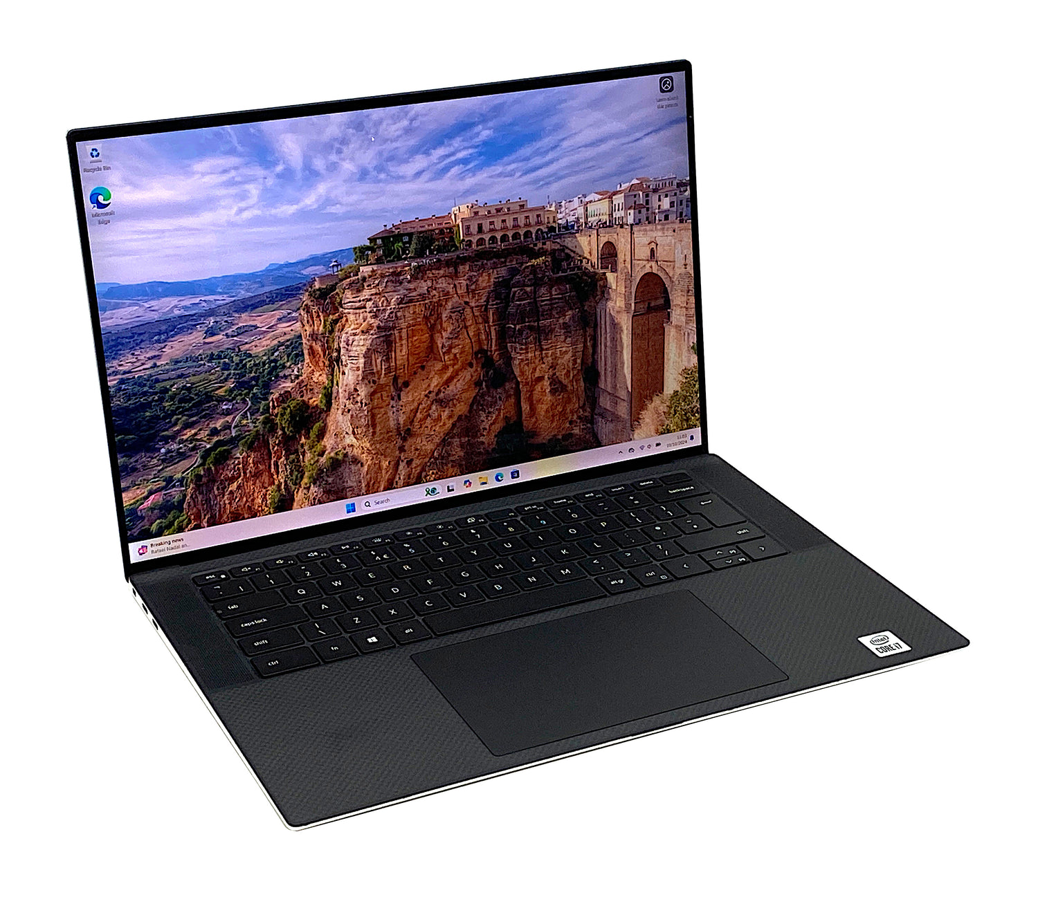 Laptop Dell XPS 15 9500 con procesador Intel Core i7-10750H, 16GB RAM y gráfica NVIDIA GTX 1650 Ti