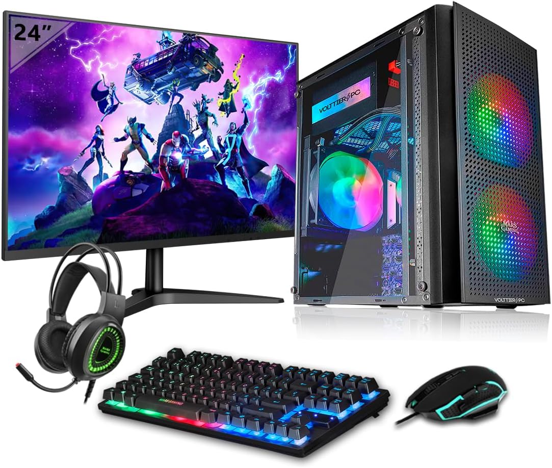 Oferta Especial PC Gamer Completa con Procesador AMD Ryzen 7 5700G en República Dominicana