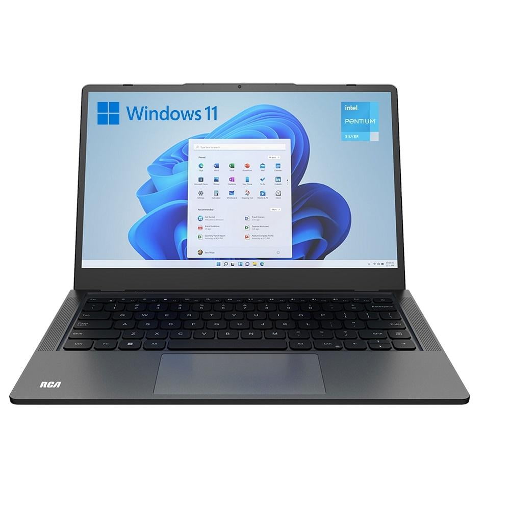 Laptop RCA con 120GB de almacenamiento, 4GB RAM y procesador Intel Pentium Silver en República Dominicana