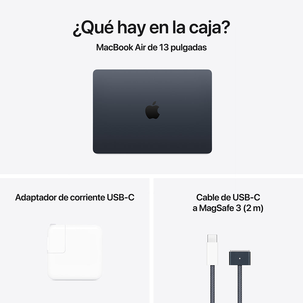 MacBook Air M4 de 13.3 pulgadas con SSD de 256/512 GB y 16/24 GB de RAM