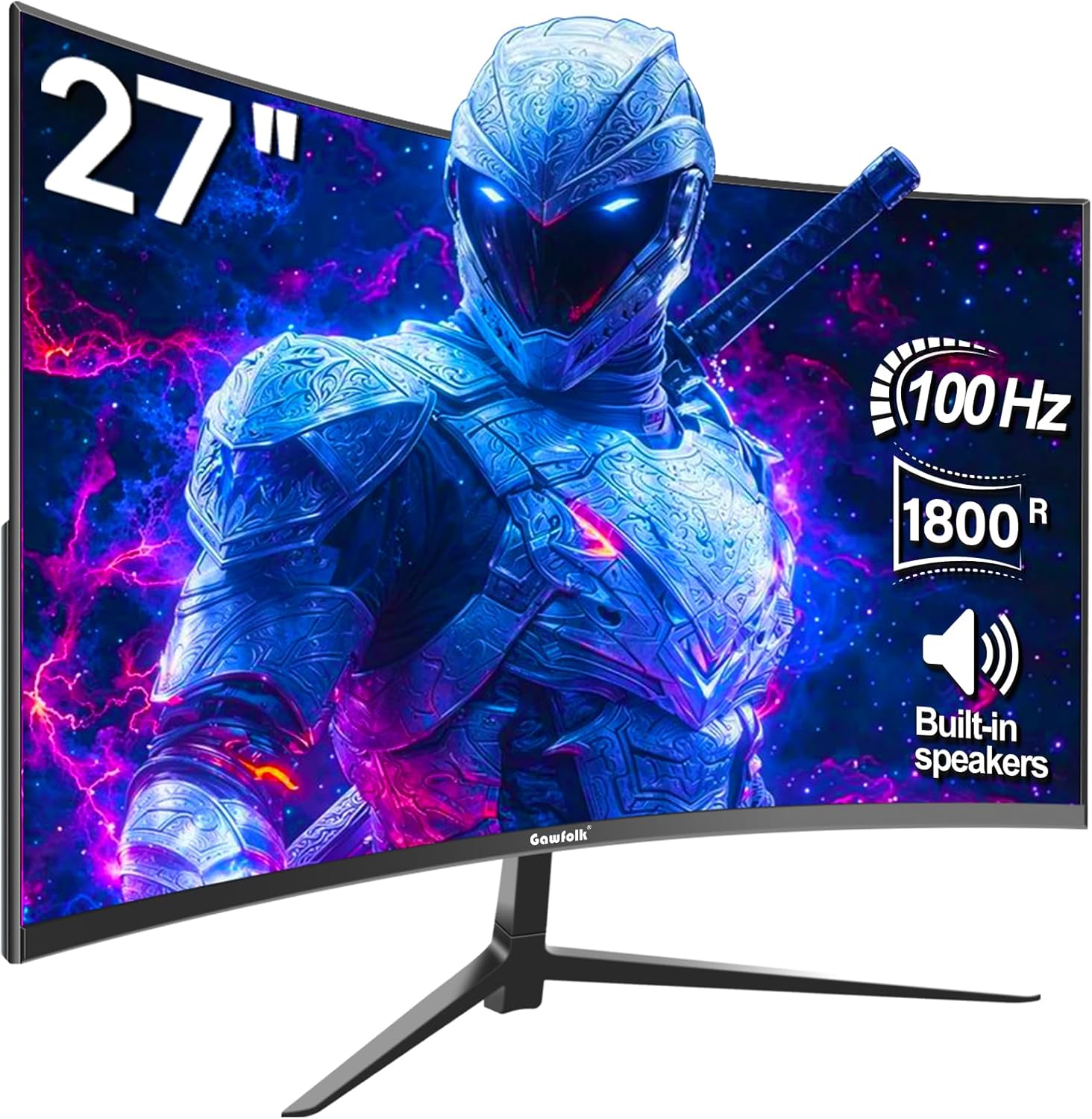 Monitor Gawfolk 27" Full HD 1920x1080 100Hz