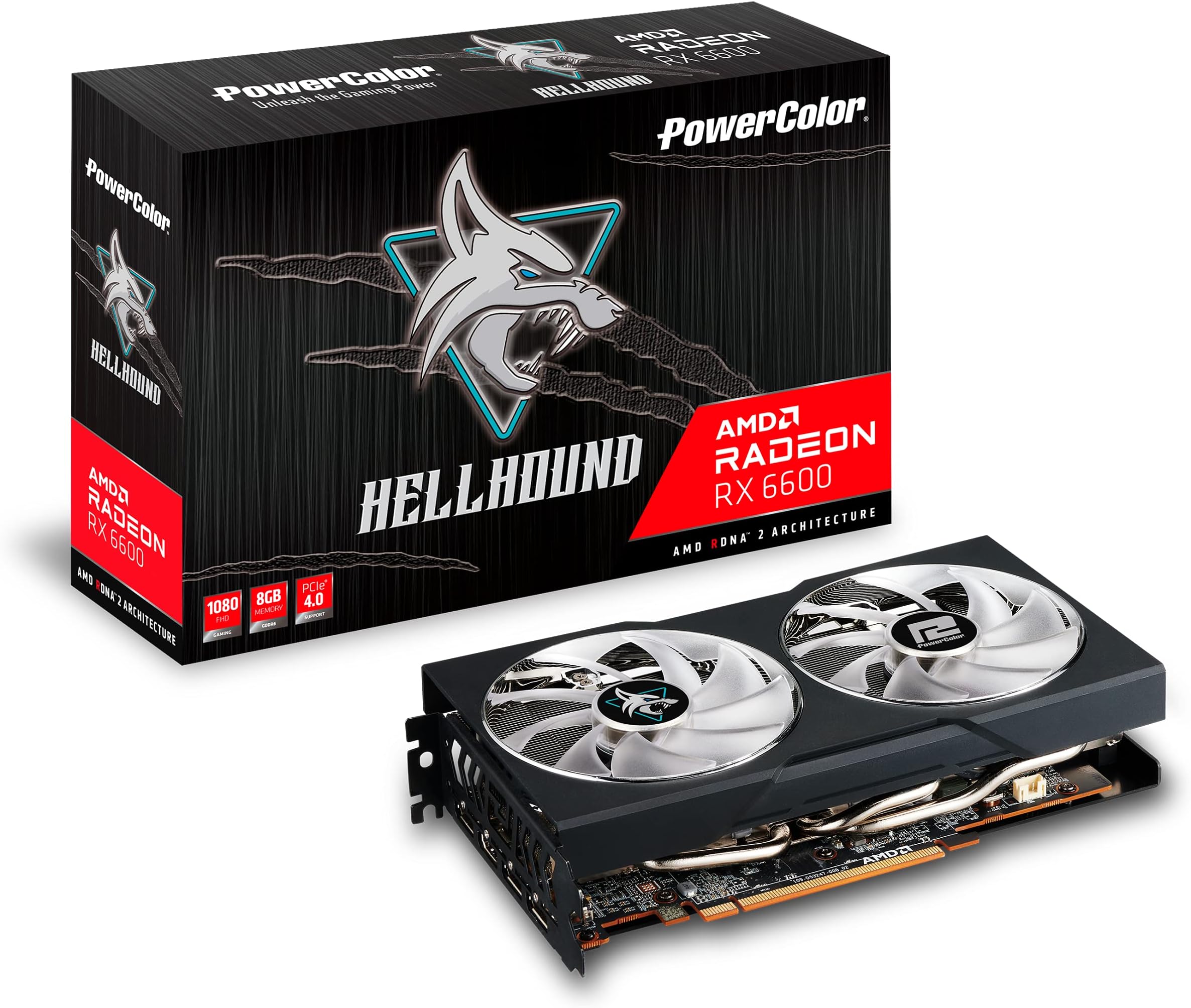 Tarjeta Gráfica PowerColor Hellhound AMD Radeon RX 6600