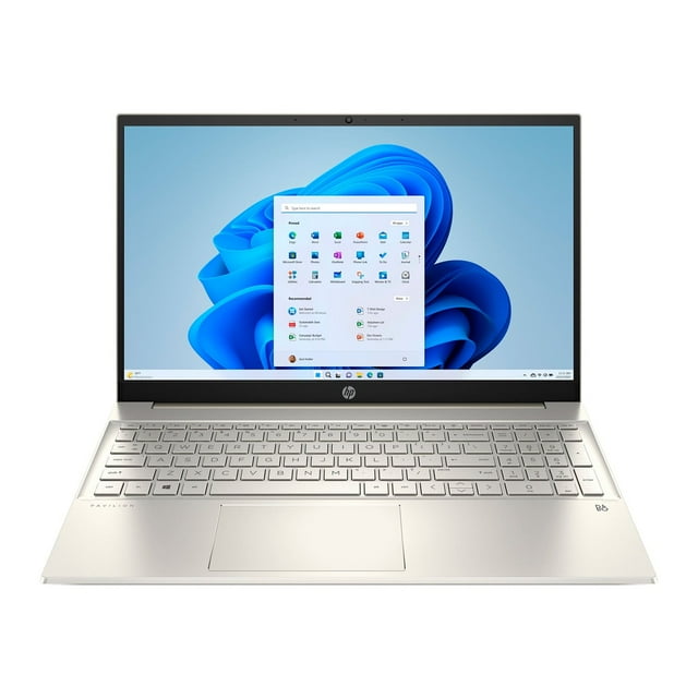 Portátil HP Pavilion 15.6" FHD Táctil con Intel Core i7-1165G7, 8GB RAM y 512GB SSD en Lunar Gold en República Dominicana