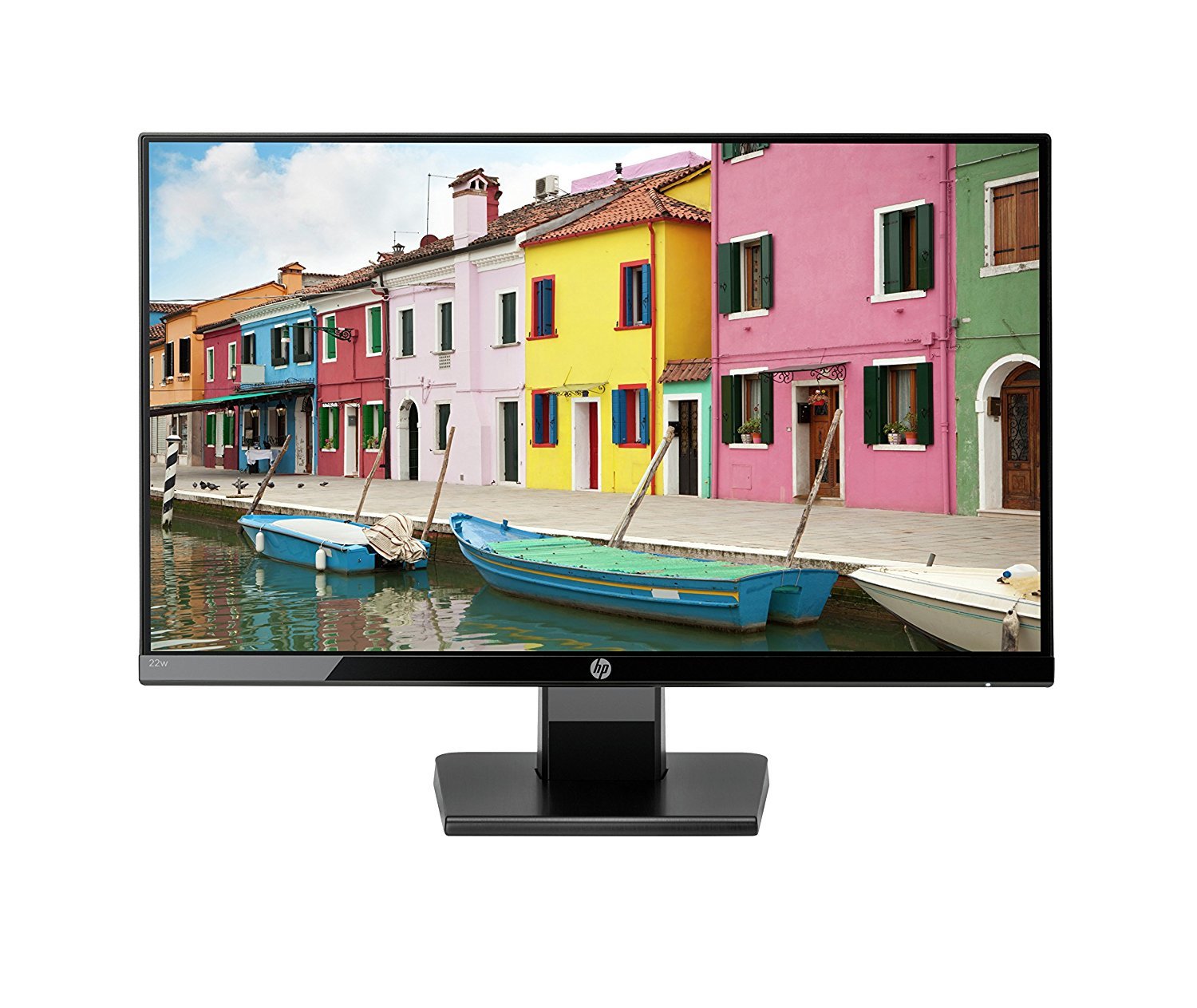 Monitor HP 22" Bordes Finos con Conexión HDMI en República Dominicana