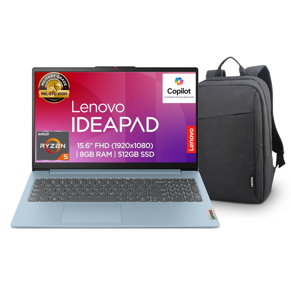 Laptop Lenovo IdeaPad Slim 3 en excelente estado con caja y cargador