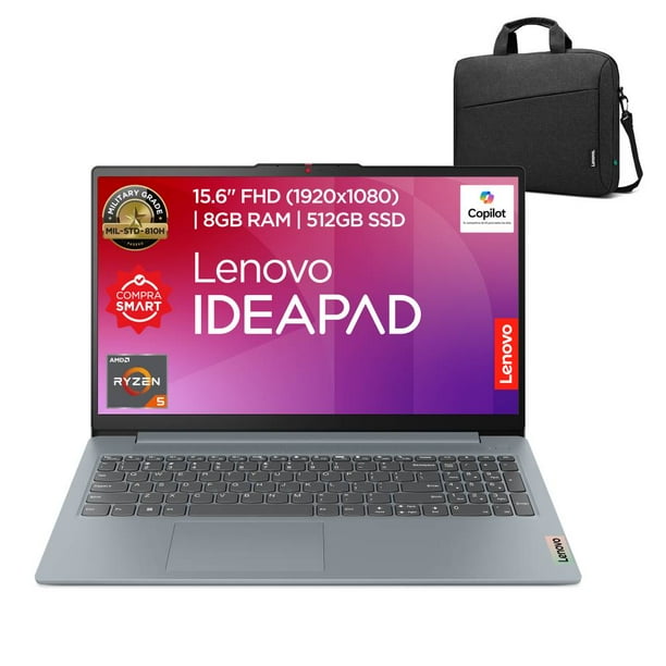 Laptop Lenovo IdeaPad Slim 3 en excelente estado con caja y cargador en República Dominicana