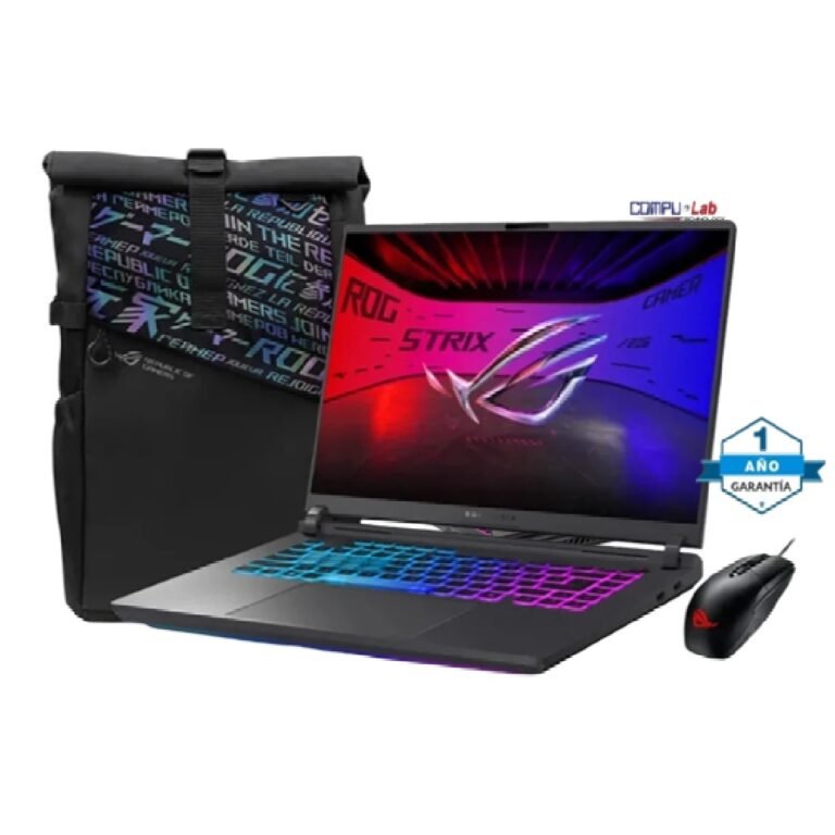 Portátil ASUS ROG Strix G16 Ryzen 9, 16GB RAM, 1TB SSD, RTX 5060 en República Dominicana