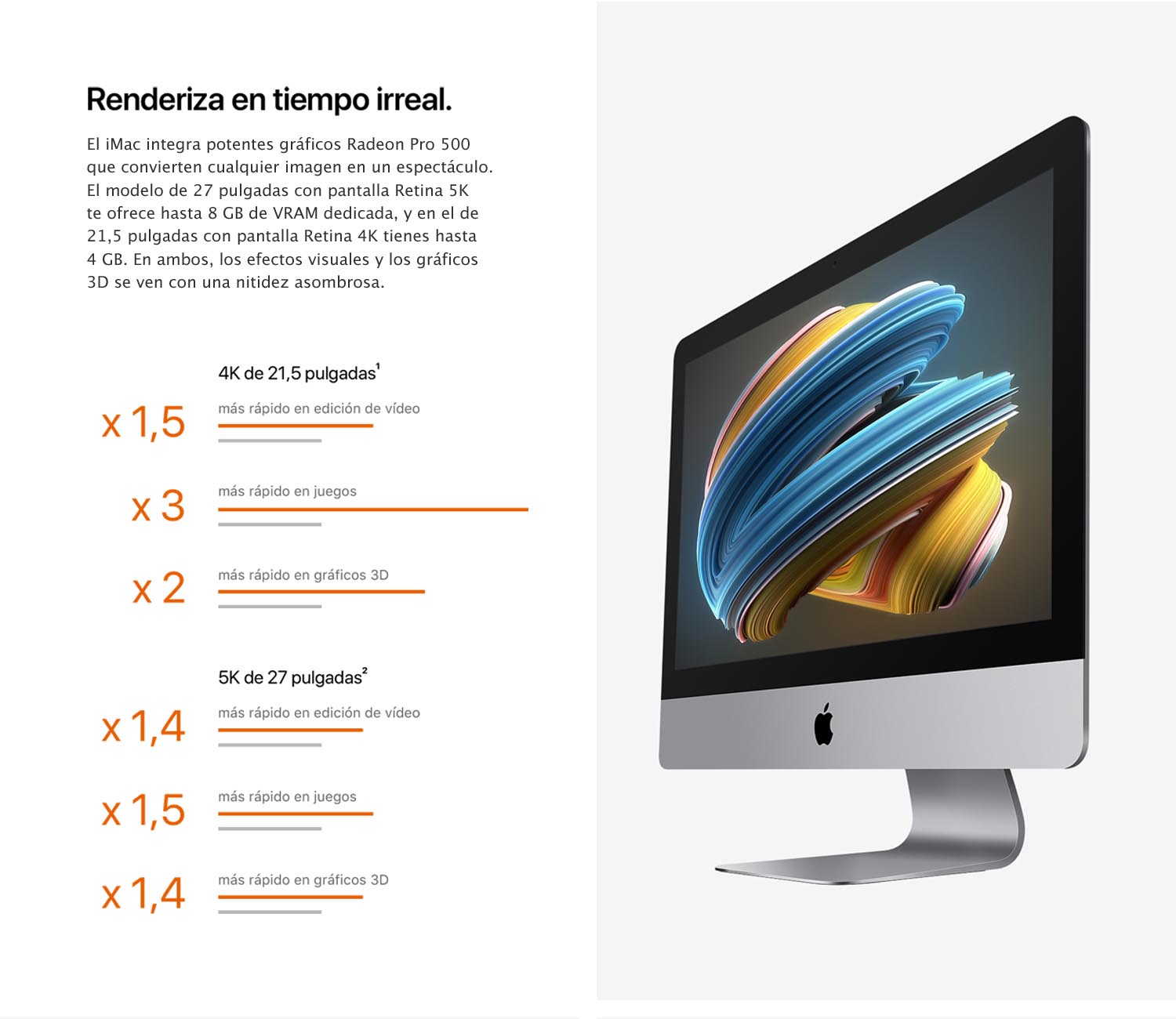 iMac Retina 5K 27" 2015 con Core i5 3.2 GHz, 16GB RAM y SSD 512GB en República Dominicana