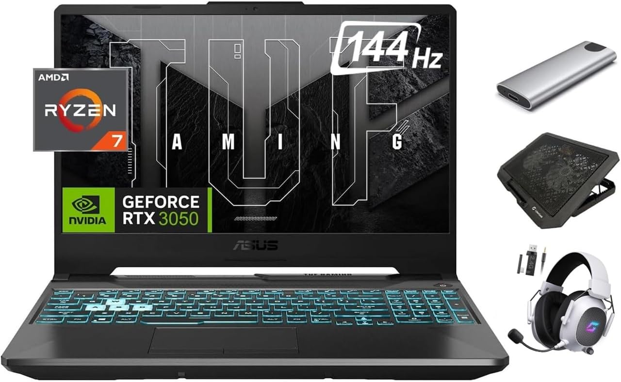 Laptop Asus TUF Gaming Ryzen 7, 16GB RAM DDR4, SSD 512GB, NVIDIA GTX 1660 Ti 6GB