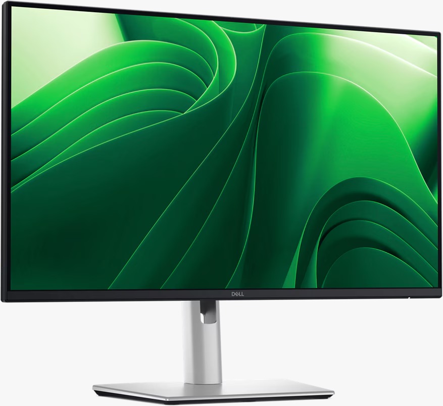 Monitor Dell 24" Full HD con pantalla giratoria y conexiones HDMI, DisplayPort y VGA en República Dominicana