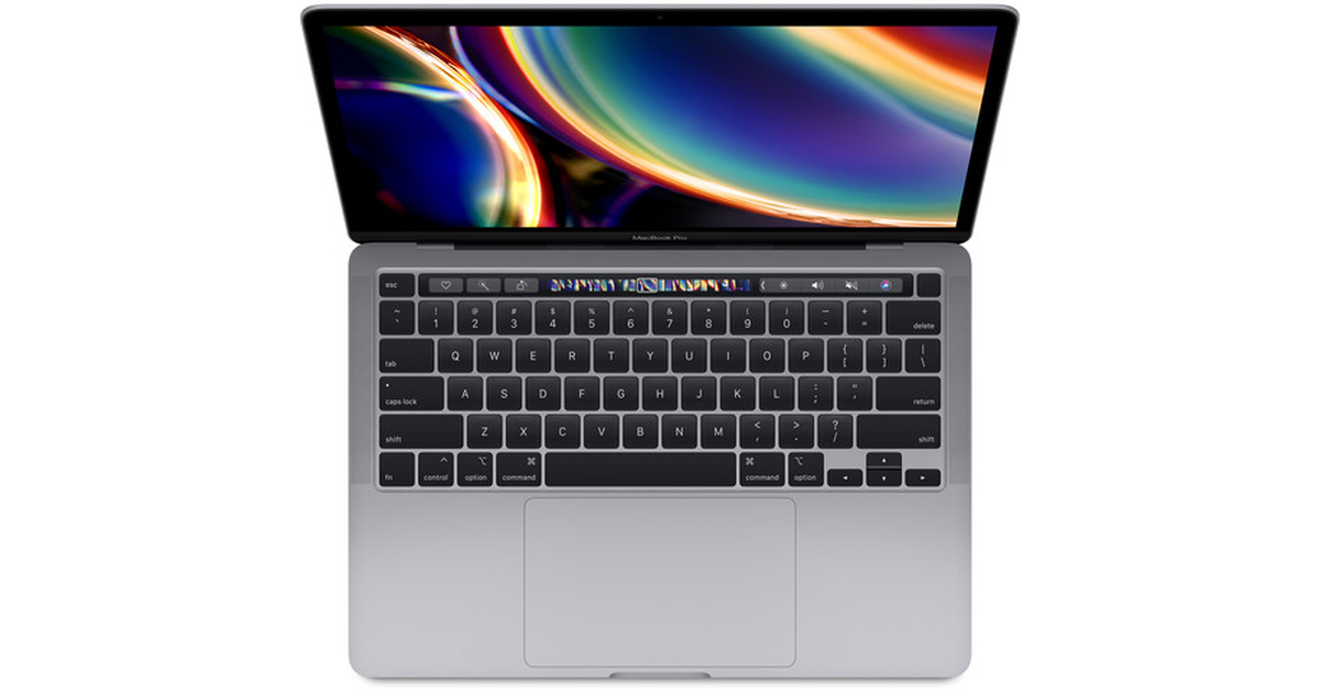 MacBook Pro 13 pulgadas 2020 con 16GB RAM y almacenamiento SSD de 512GB