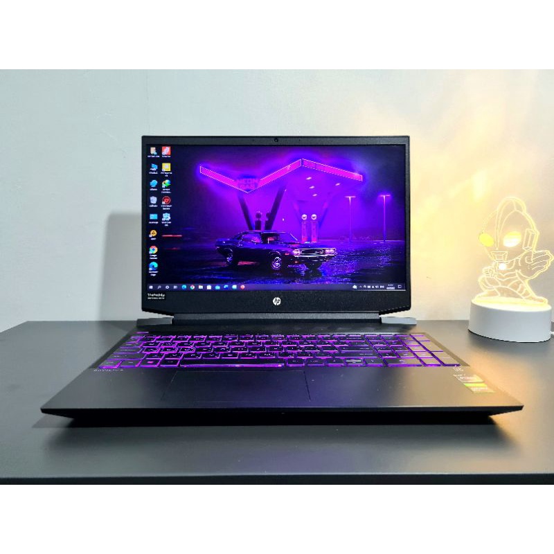 Portátil Gaming HP Pavilion Ryzen 7 con GTX 1660 Ti 6GB, 12GB RAM y SSD 512GB