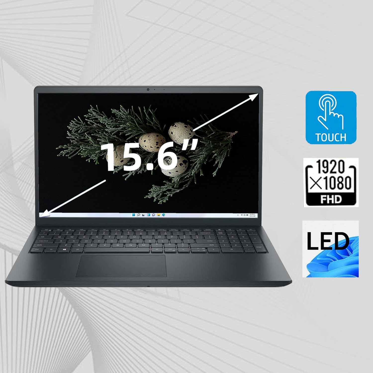 Laptop Dell 15” Touchscreen con Intel i5-13ª Gen y SSD 512GB