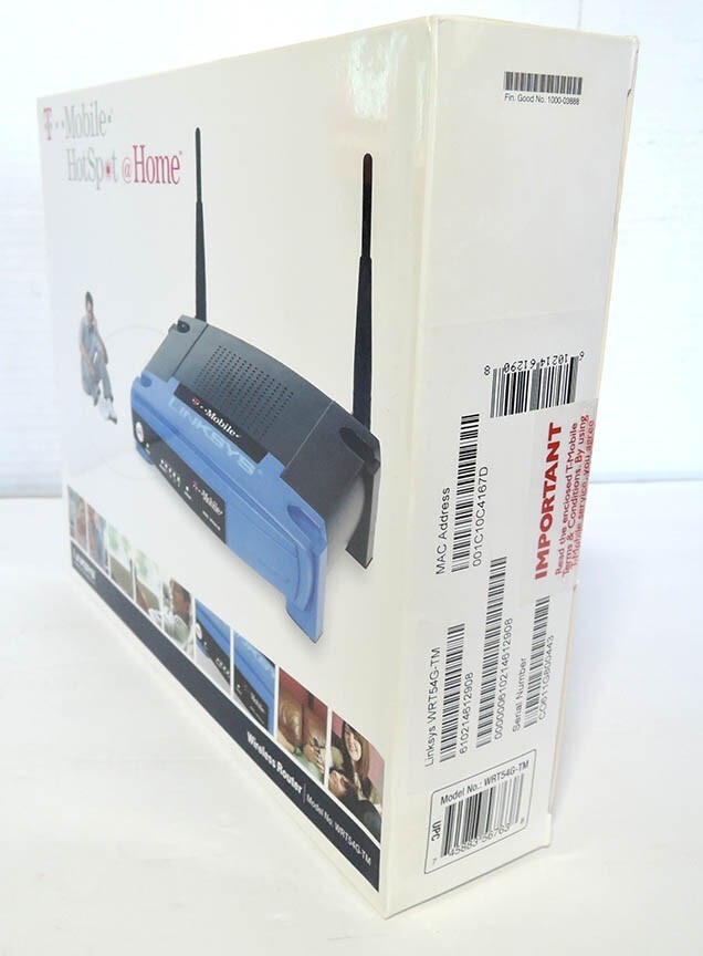 Punto de acceso LinkSys WRT54GTM con firmware DD-WRT instalado en República Dominicana