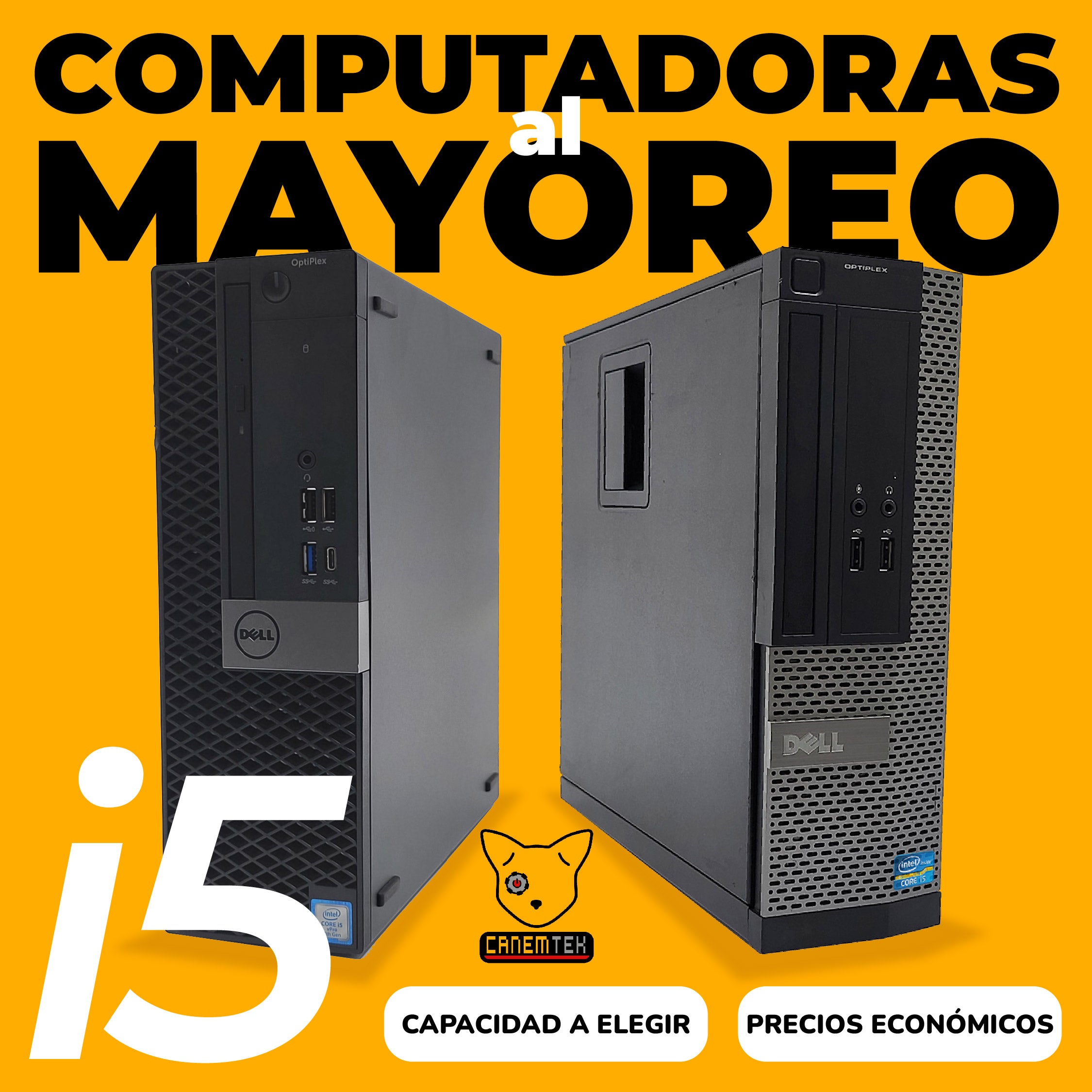 Computadora Dell con 8GB de Memoria RAM