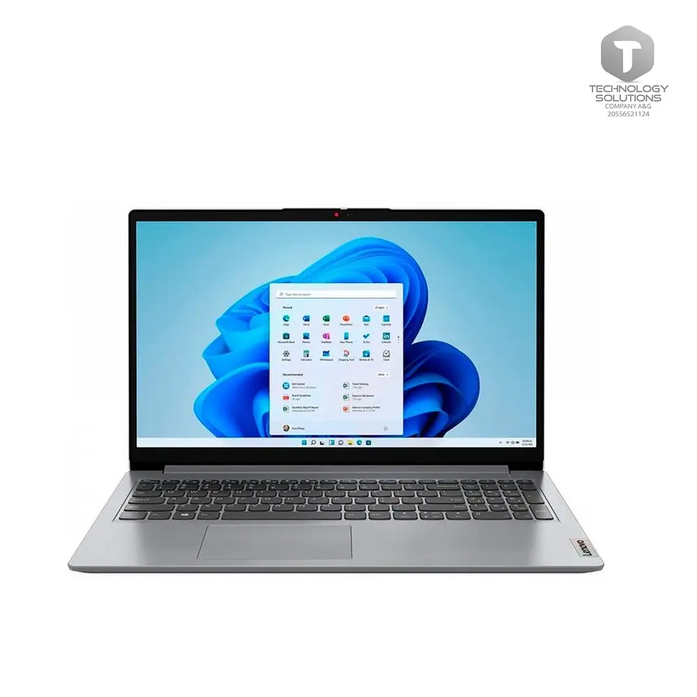 Laptop Lenovo Ideapad 1 de 15" con Ryzen 5, 256GB SSD y 8GB RAM