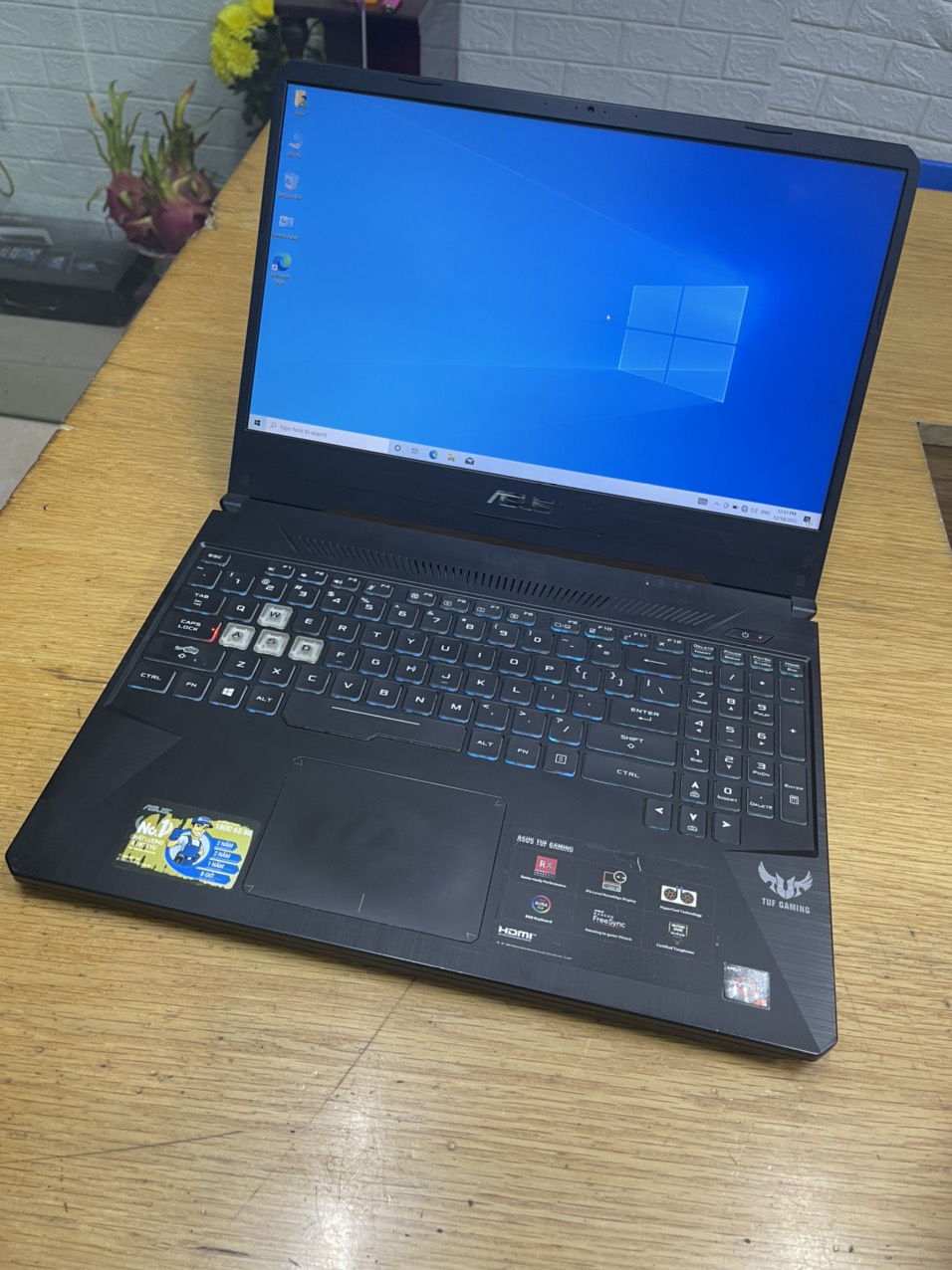 Asus TUF FX505DY con Ryzen 5 3550H a 2.10 GHz y 16 GB RAM, gráfica dedicada de 4 GB en República Dominicana
