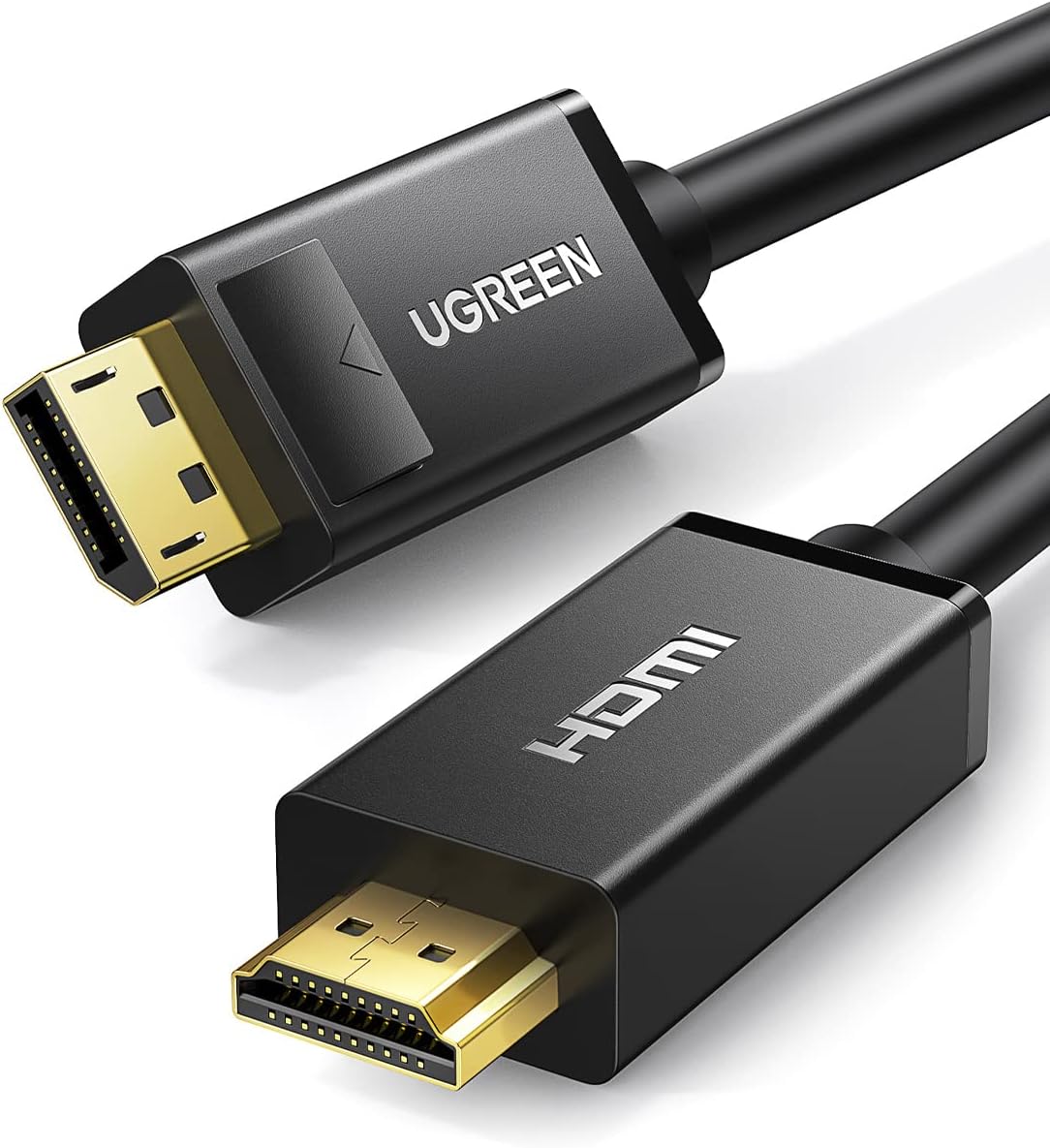 Cable Adaptador DisplayPort a HDMI para Conexión de Video