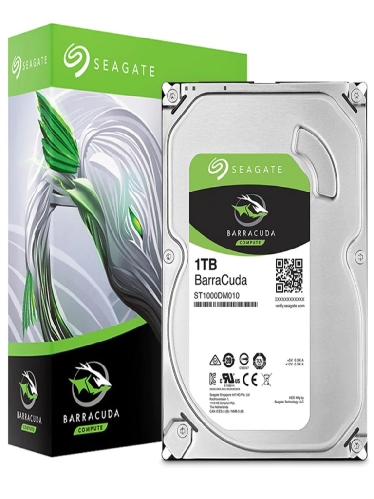 Disco Duro Seagate Barracuda 1TB ST1000DM010 Rendimiento Seguro y Eficiente