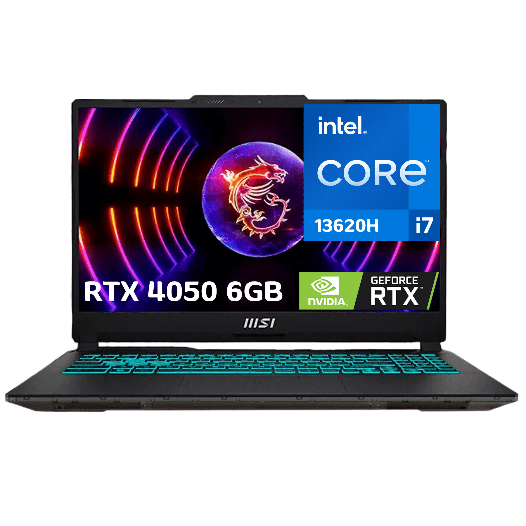 Portátil MSI Cyborg 15 con 1TB, 16GB RAM, RTX 4050 y Intel i7-13va
