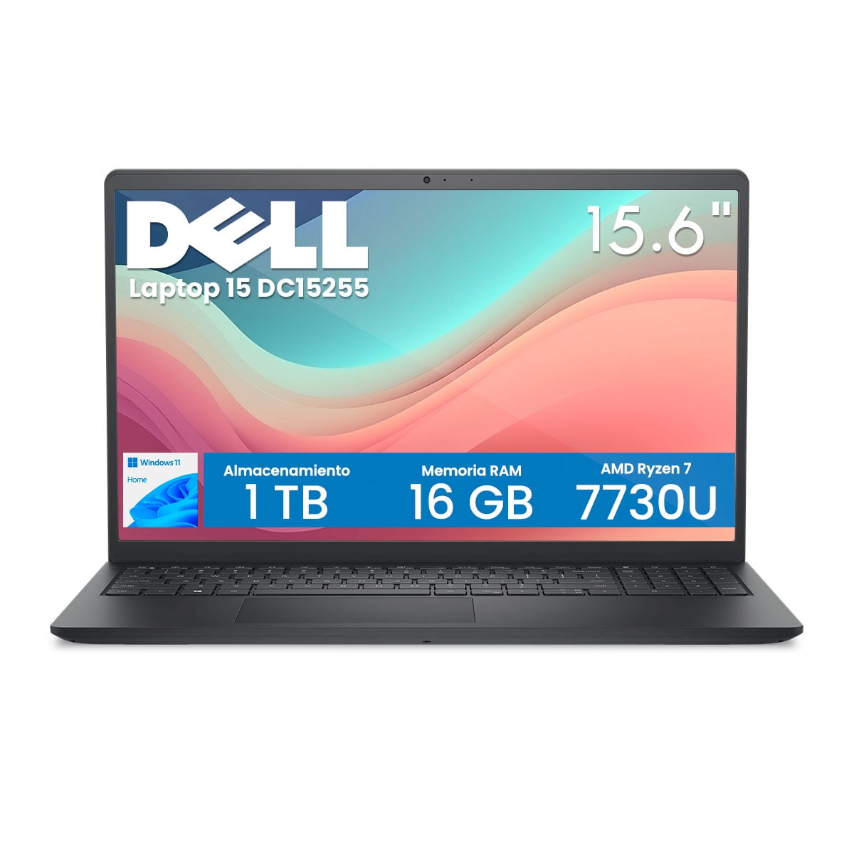 Laptop Dell Ryzen 7, Potente y Eficiente para Trabajo Diario en República Dominicana