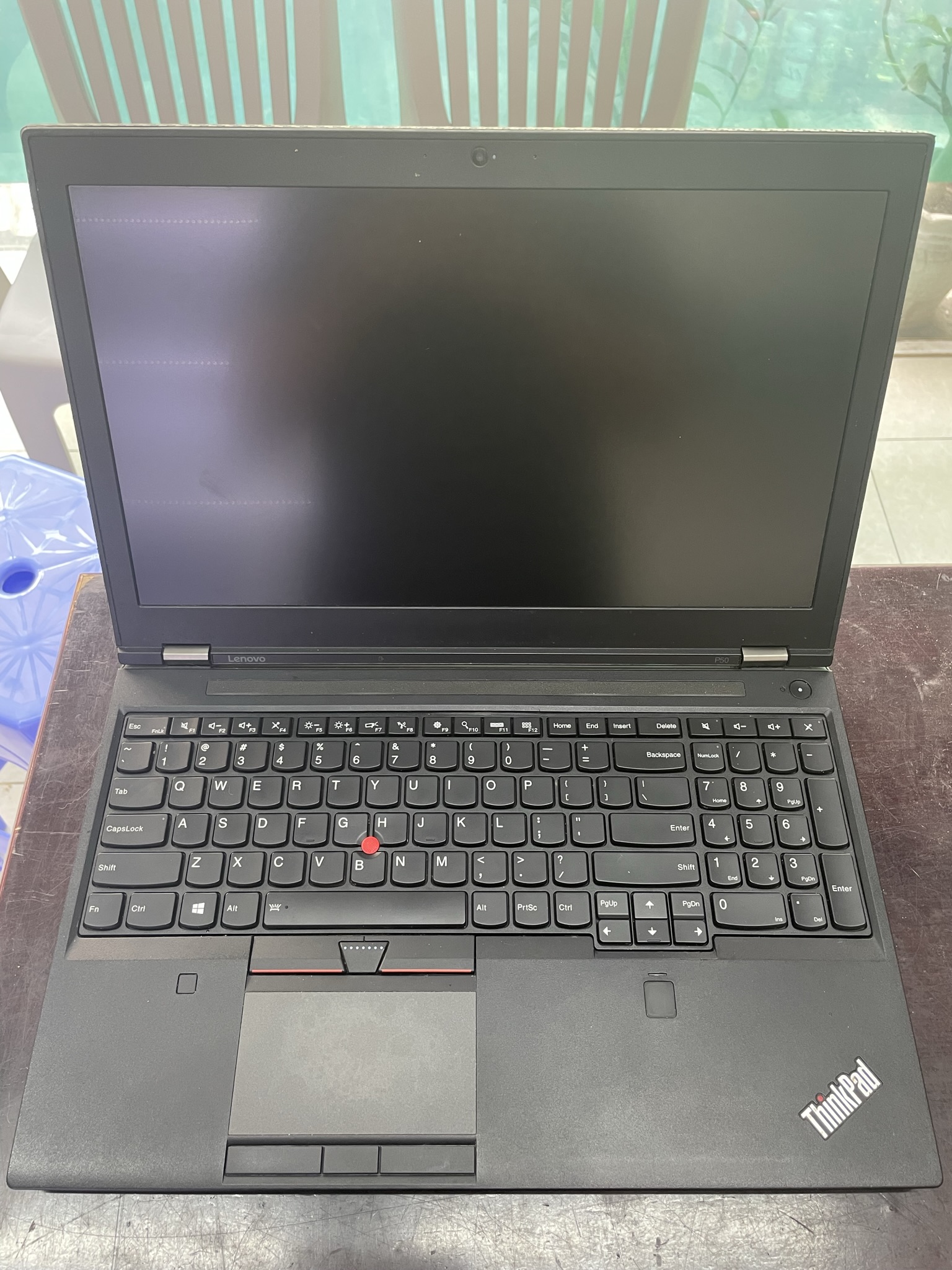 Laptop Lenovo P50 de 17" con Intel Core i7 2.71GHz, 16GB RAM DDR4, SSD 256GB y NVIDIA Quadro 4GB
