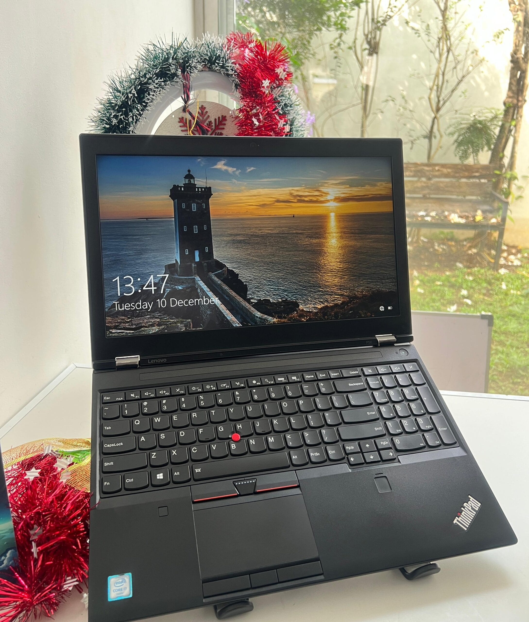 Laptop Lenovo P50 de 17" con Intel Core i7 2.71GHz, 16GB RAM DDR4, SSD 256GB y NVIDIA Quadro 4GB en República Dominicana