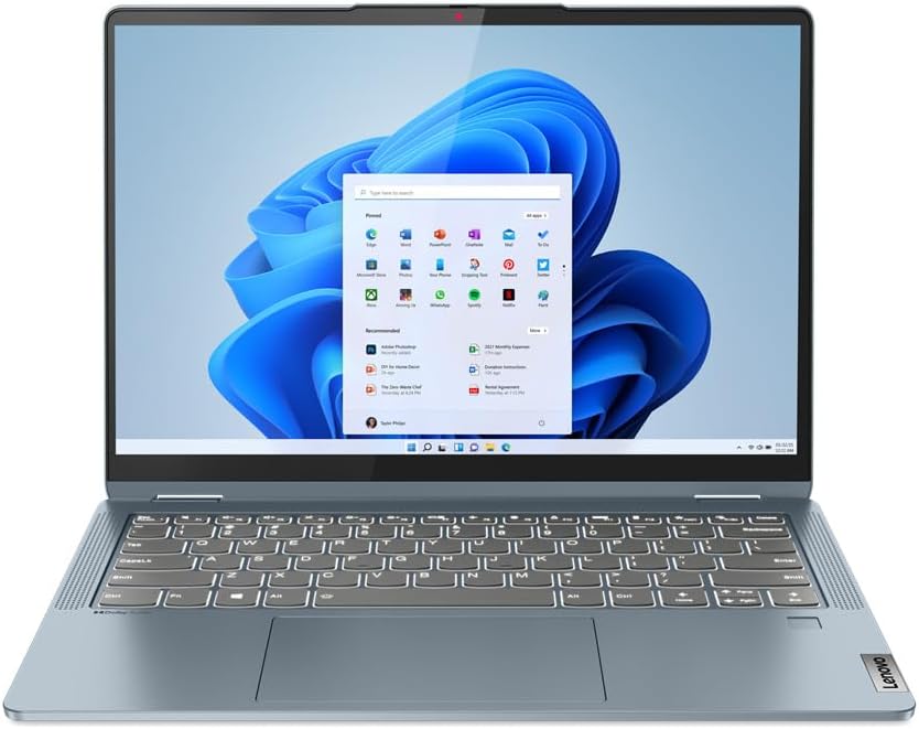 Portátil Lenovo Flex 7 14" táctil 2.2K, Core i7 12ª gen, 16GB RAM, SSD 512GB, azul piedra en República Dominicana
