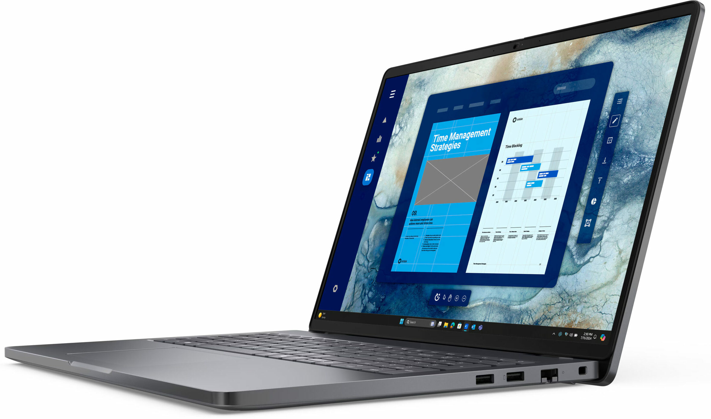 Laptop Dell Pro 16 con IA, pantalla FHD IPS de 16", 16GB RAM, SSD 512GB, Windows 11