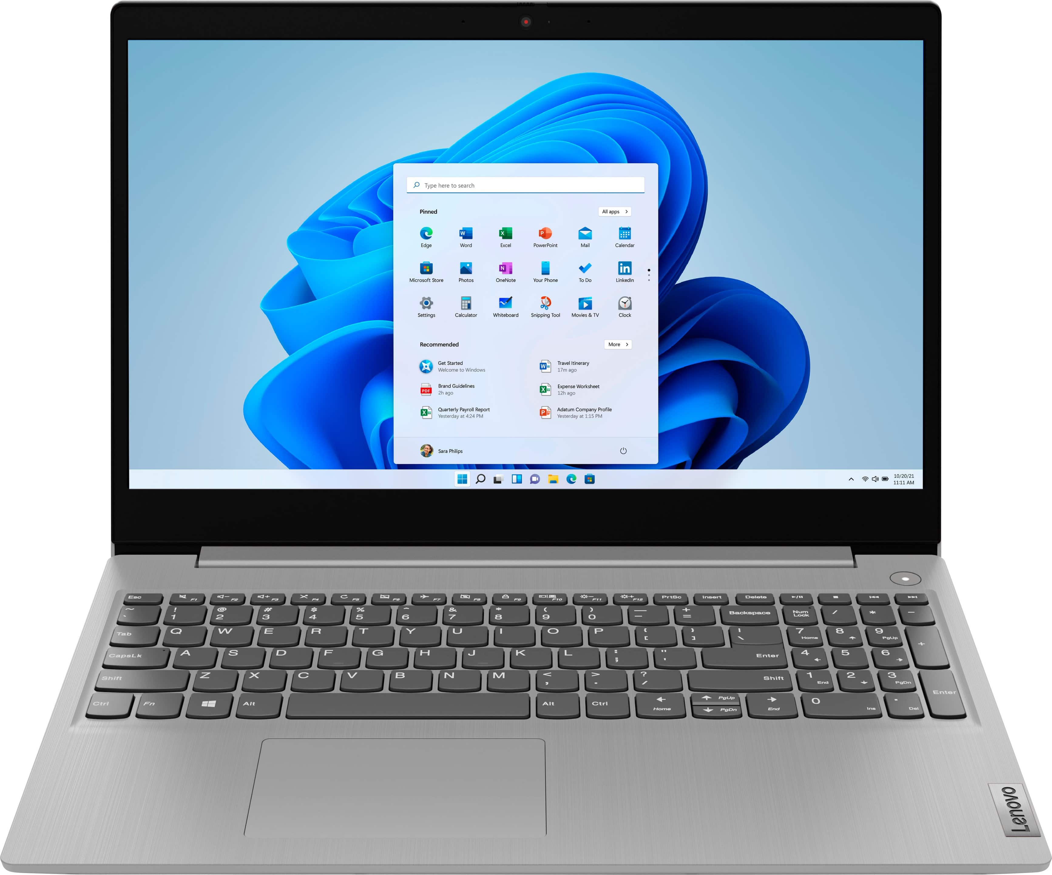 Laptop Lenovo modelo 810 en buen estado con signos de uso