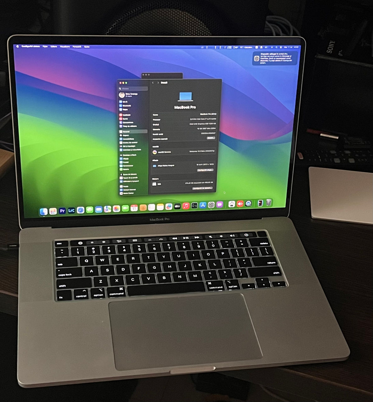 MacBook Pro 16" 2019 i7 16GB 512GB Última Versión iOS en República Dominicana