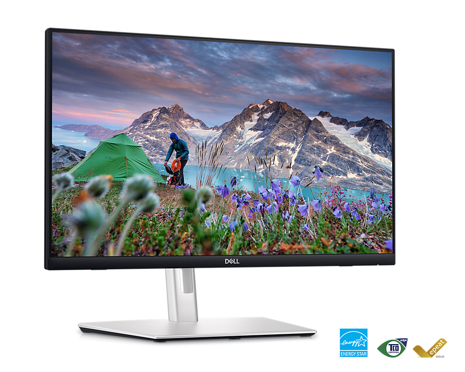 Monitor Dell LED de 24" Full HD 1080p con HDMI, USB y pantalla ajustable en República Dominicana