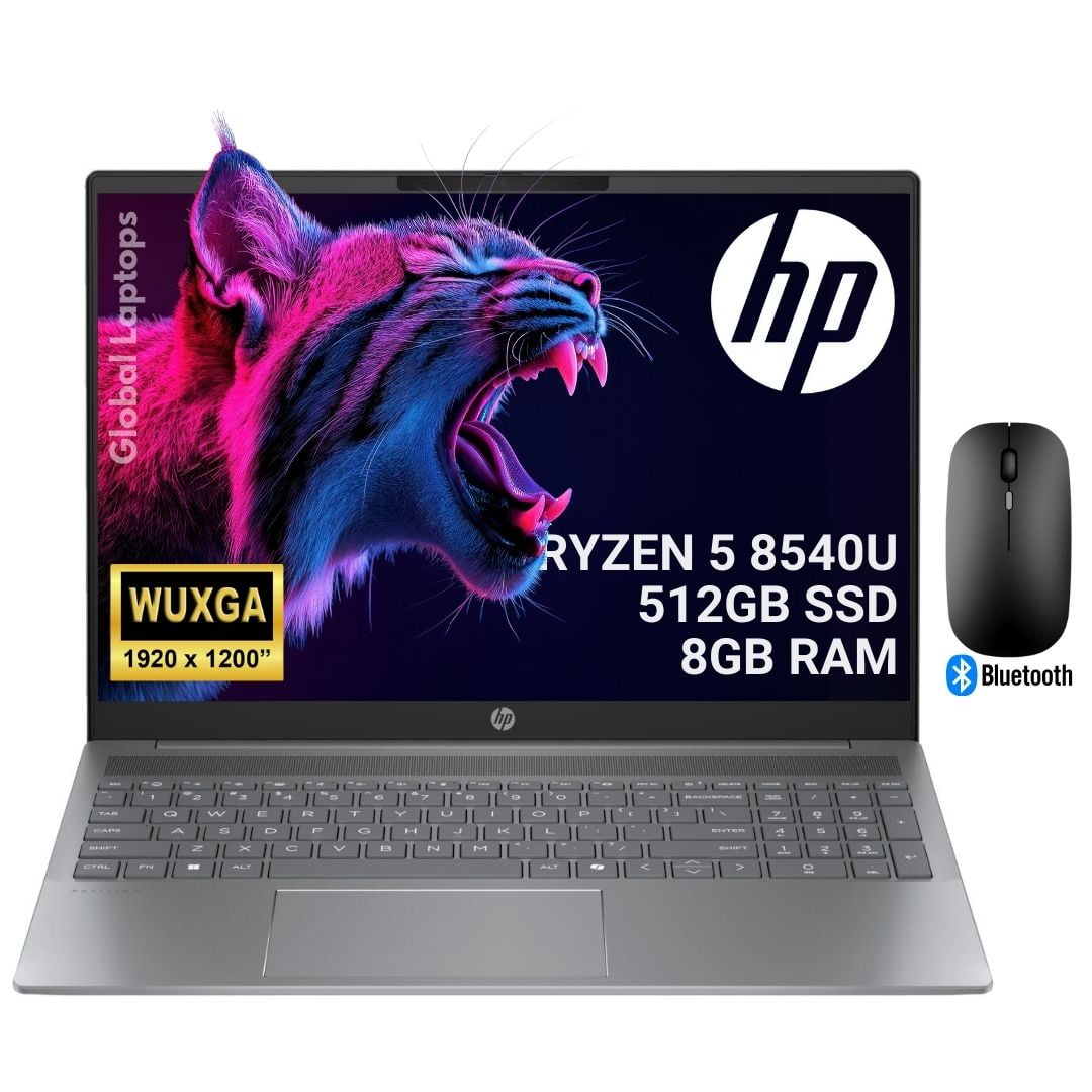 Portátil HP 16" Ryzen 5, 512GB SSD, 8GB RAM