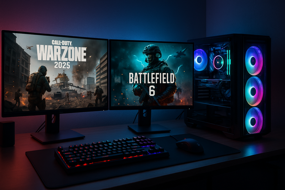 Computadora Gamer con Warzone BP6 Preinstalado y Windows 10 64 Bit