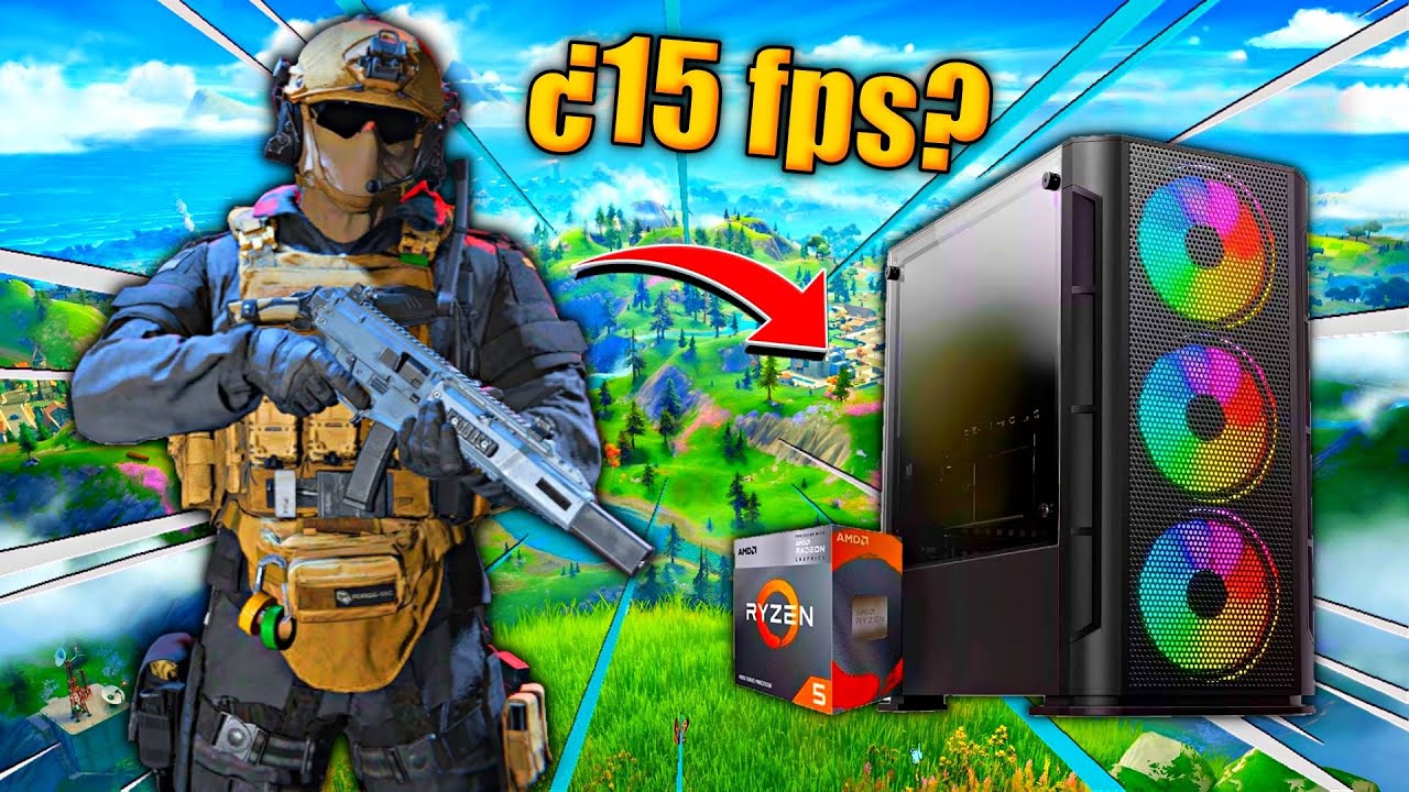 Computadora Gamer con Warzone BP6 Preinstalado y Windows 10 64 Bit en República Dominicana