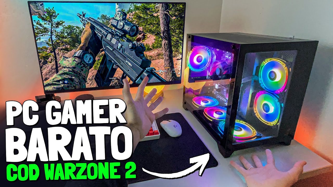 Computadora Gamer con Warzone BP6 Preinstalado y Windows 10 64 Bit en República Dominicana