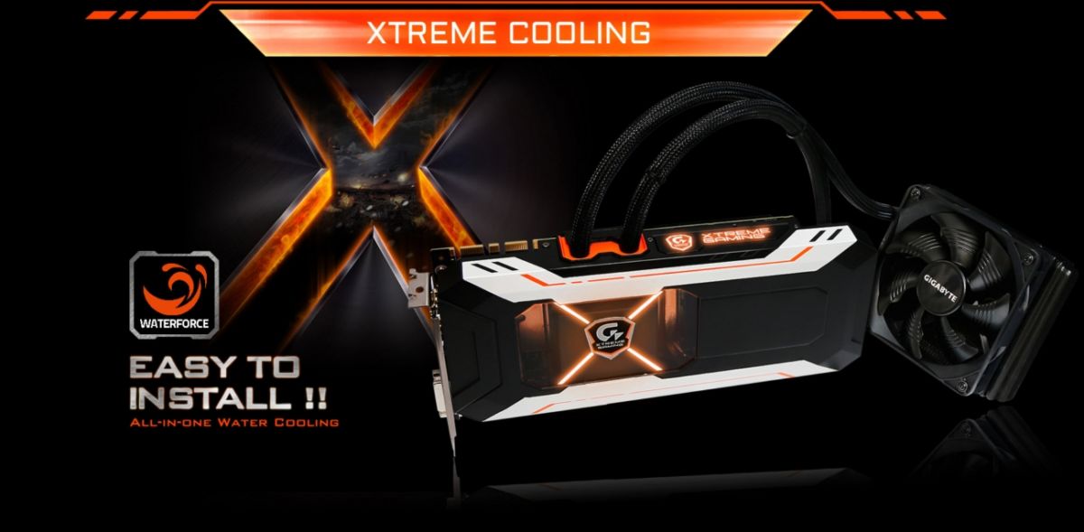 Tarjeta gráfica Nvidia GTX 1080 8GB DDR5 con sistema de refrigeración líquida en República Dominicana