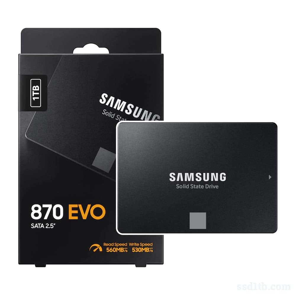 Unidad SSD Samsung 870 Evo 1TB 2.5" Sellada y Nueva